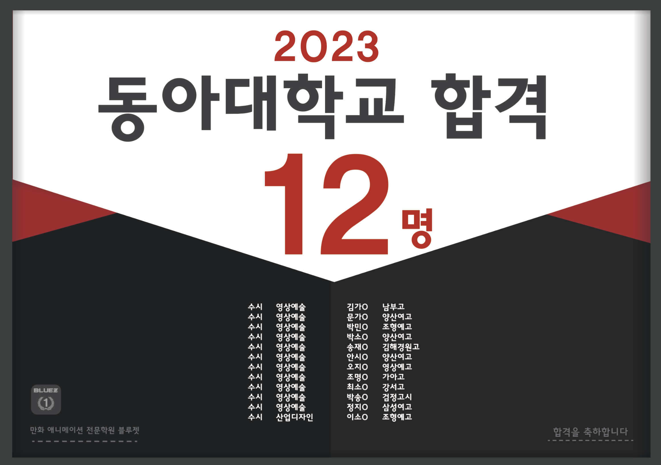 2023 동아대학교 합격